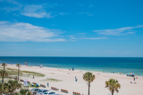 Seaside Amelia Inn kamer strand